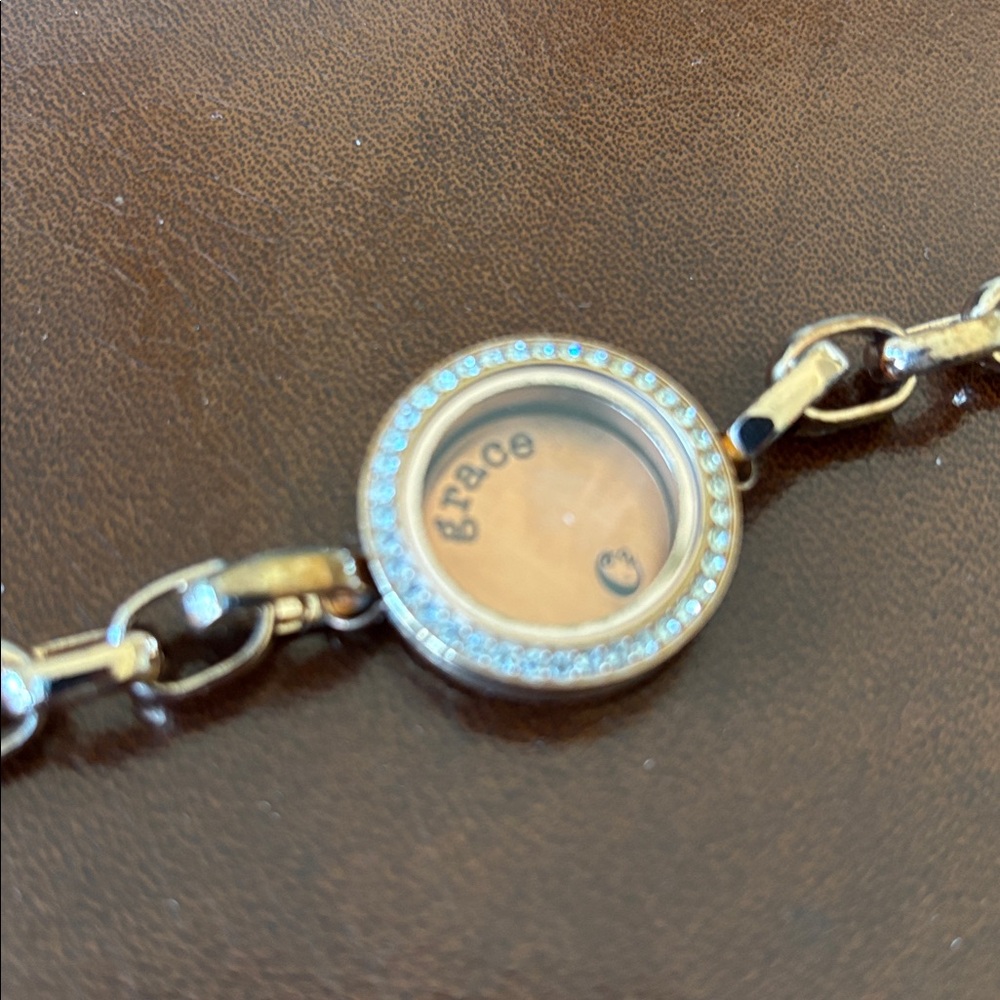ORIGAMI OWL Rose Gold BRACELET - Picture 2 of 5